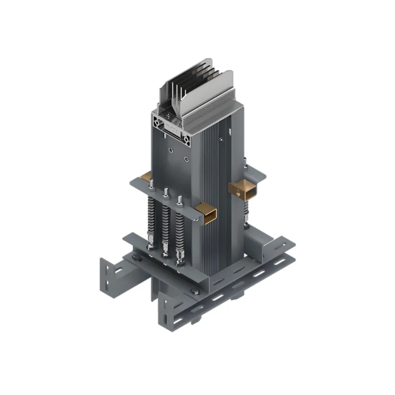 Pionowy autobus izolowany powietrzem